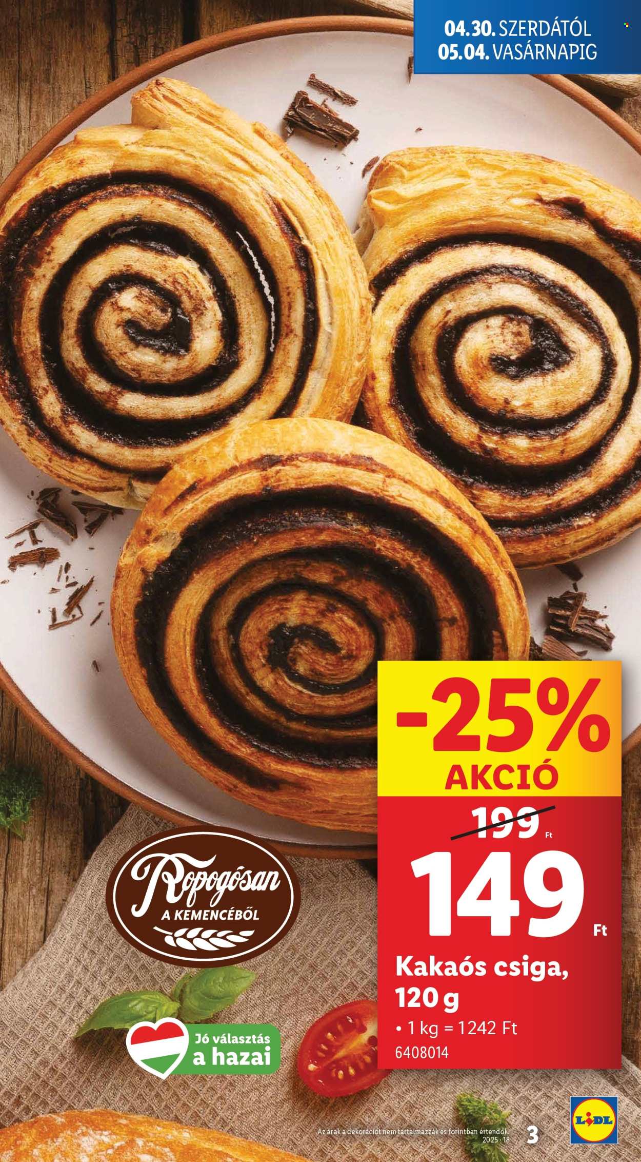Lidl akciós újságok - 2025.04.30 - 2025.05.07. Oldal 3