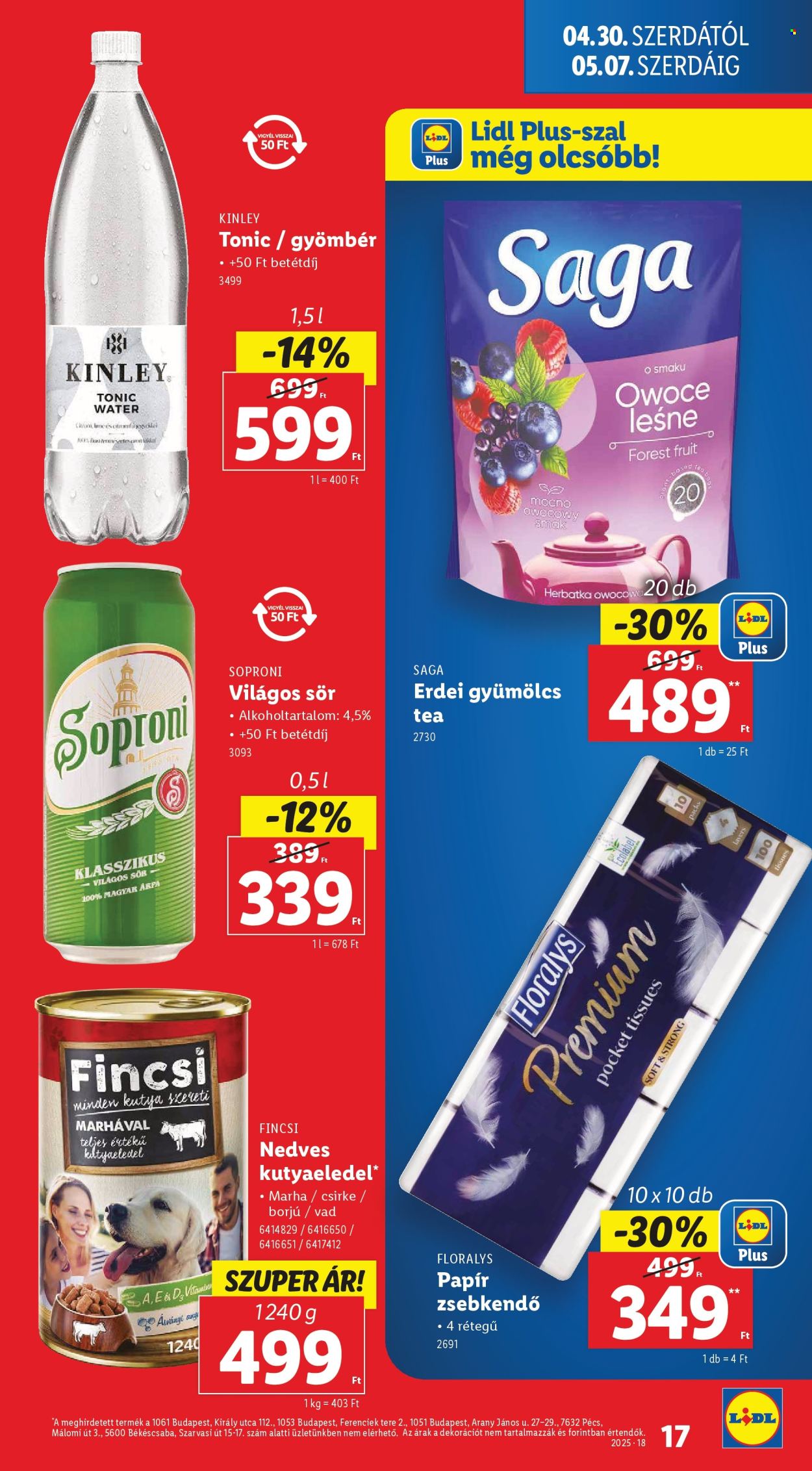 Lidl akciós újságok - 2025.04.30 - 2025.05.07. Oldal 17