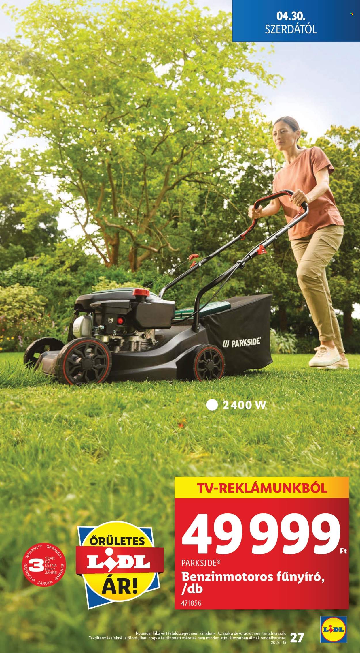 Lidl akciós újságok - 2025.04.30 - 2025.05.07. Oldal 27
