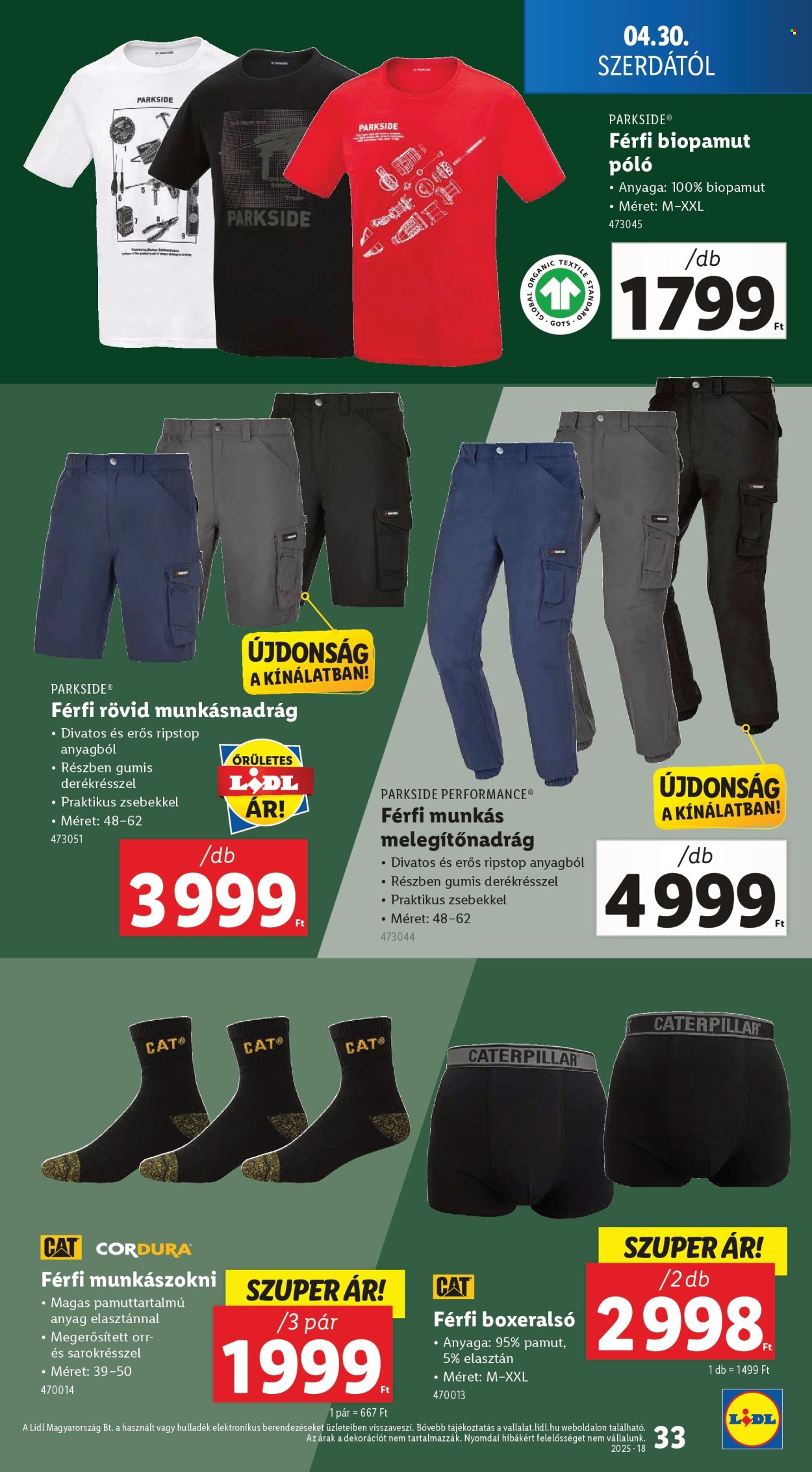 Lidl akciós újságok - 2025.04.30 - 2025.05.07. Oldal 33