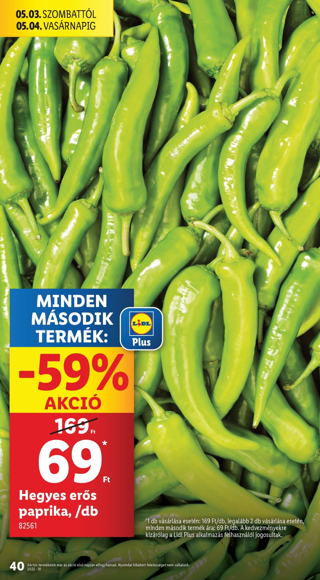 Lidl akciós újságok - 2025.04.30 - 2025.05.07. Oldal 40