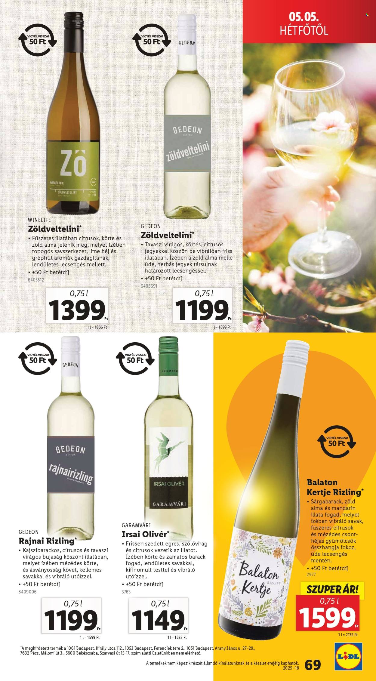 Lidl akciós újságok - 2025.04.30 - 2025.05.07. Oldal 69