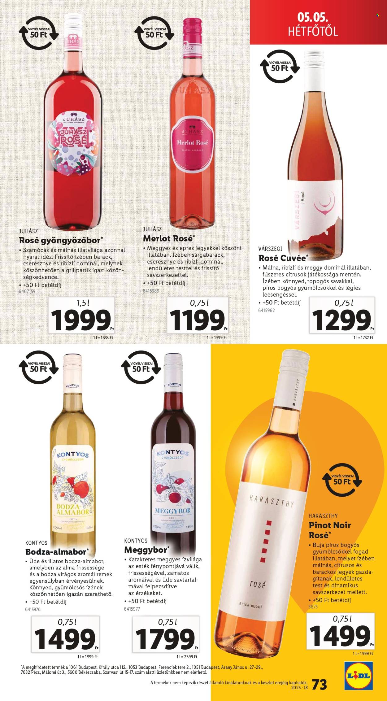Lidl akciós újságok - 2025.04.30 - 2025.05.07. Oldal 73