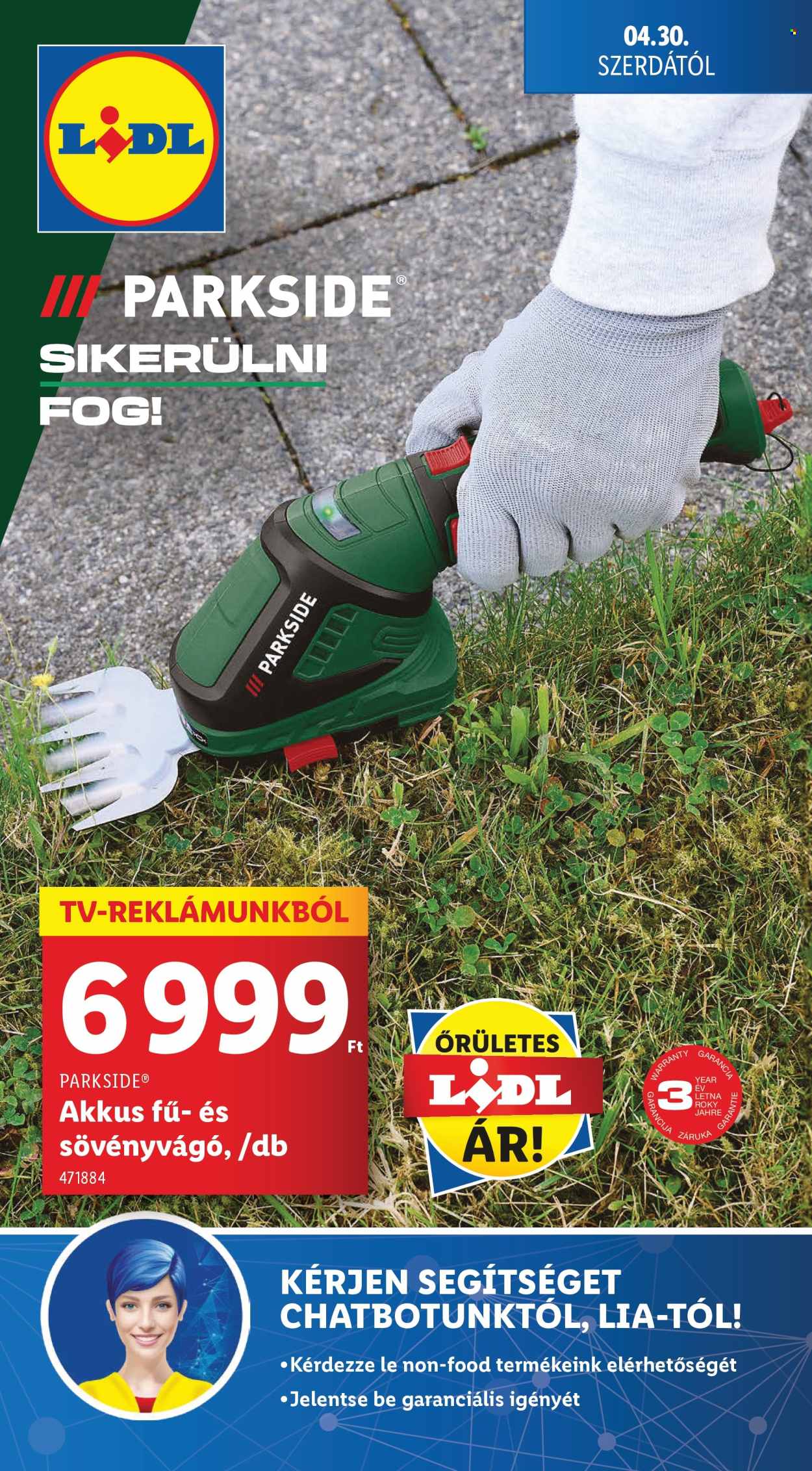 Lidl akciós újságok - 2025.04.30 - 2025.05.07. Oldal 1