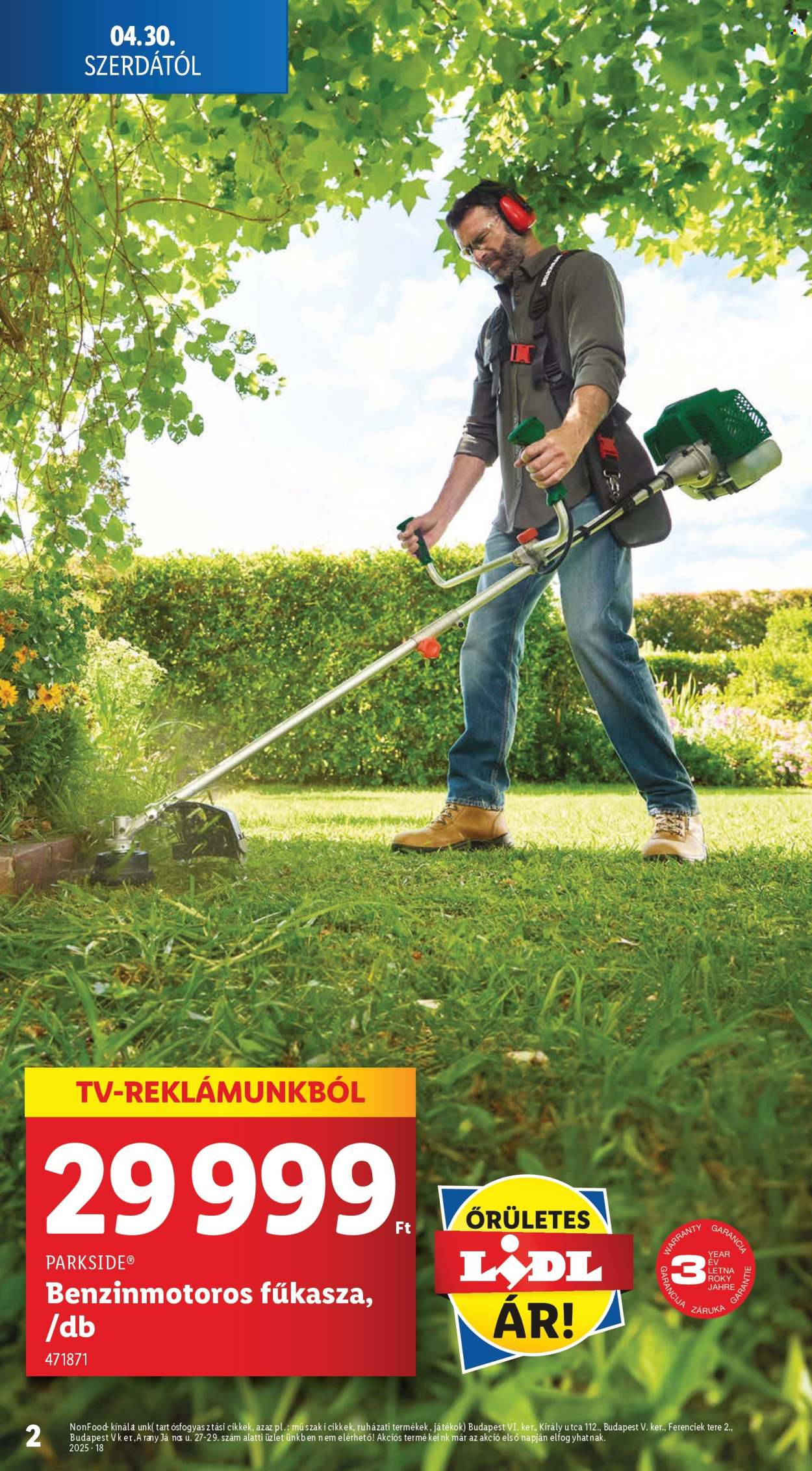 Lidl akciós újságok - 2025.04.30 - 2025.05.07. Oldal 2