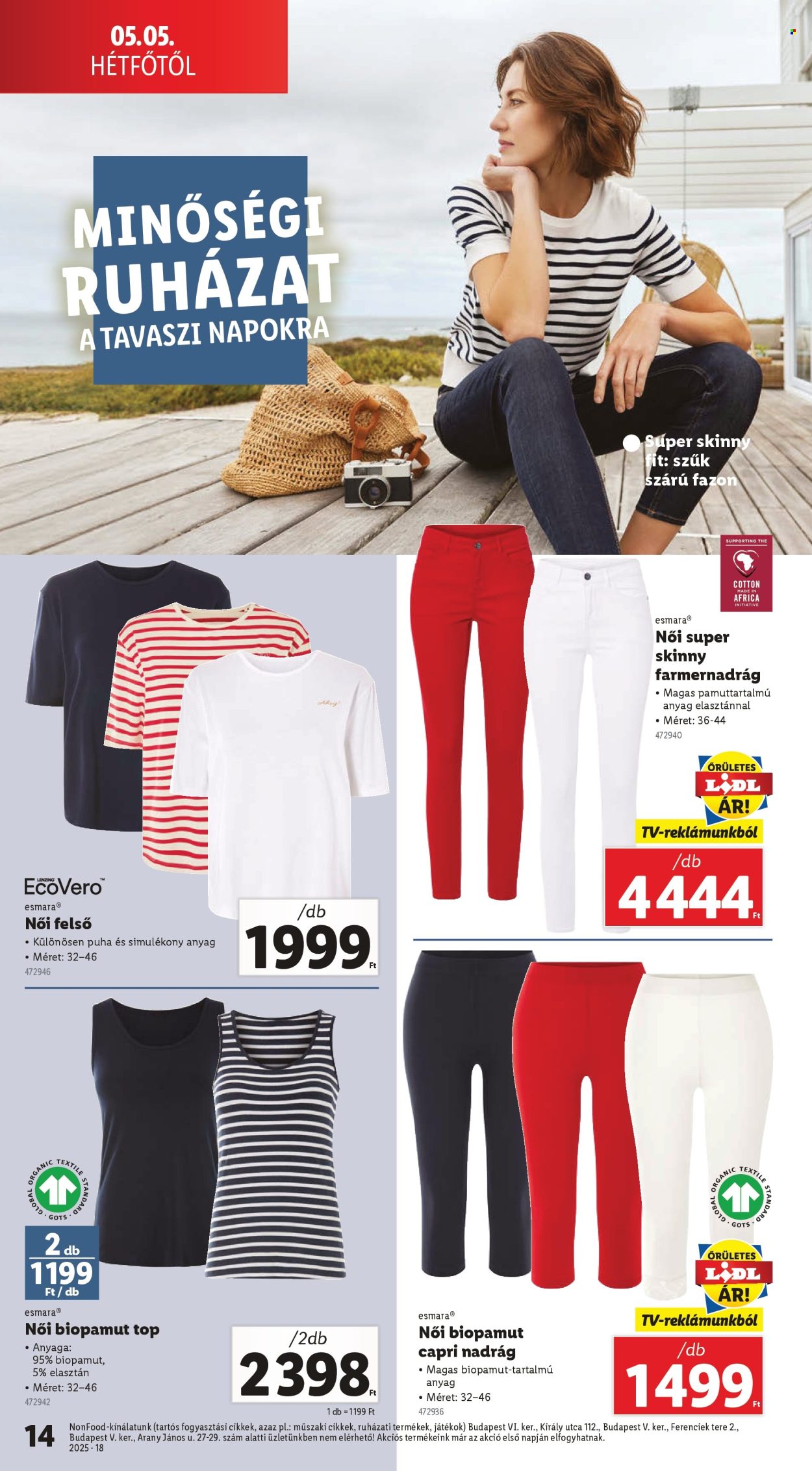 Lidl akciós újságok - 2025.04.30 - 2025.05.07. Oldal 14