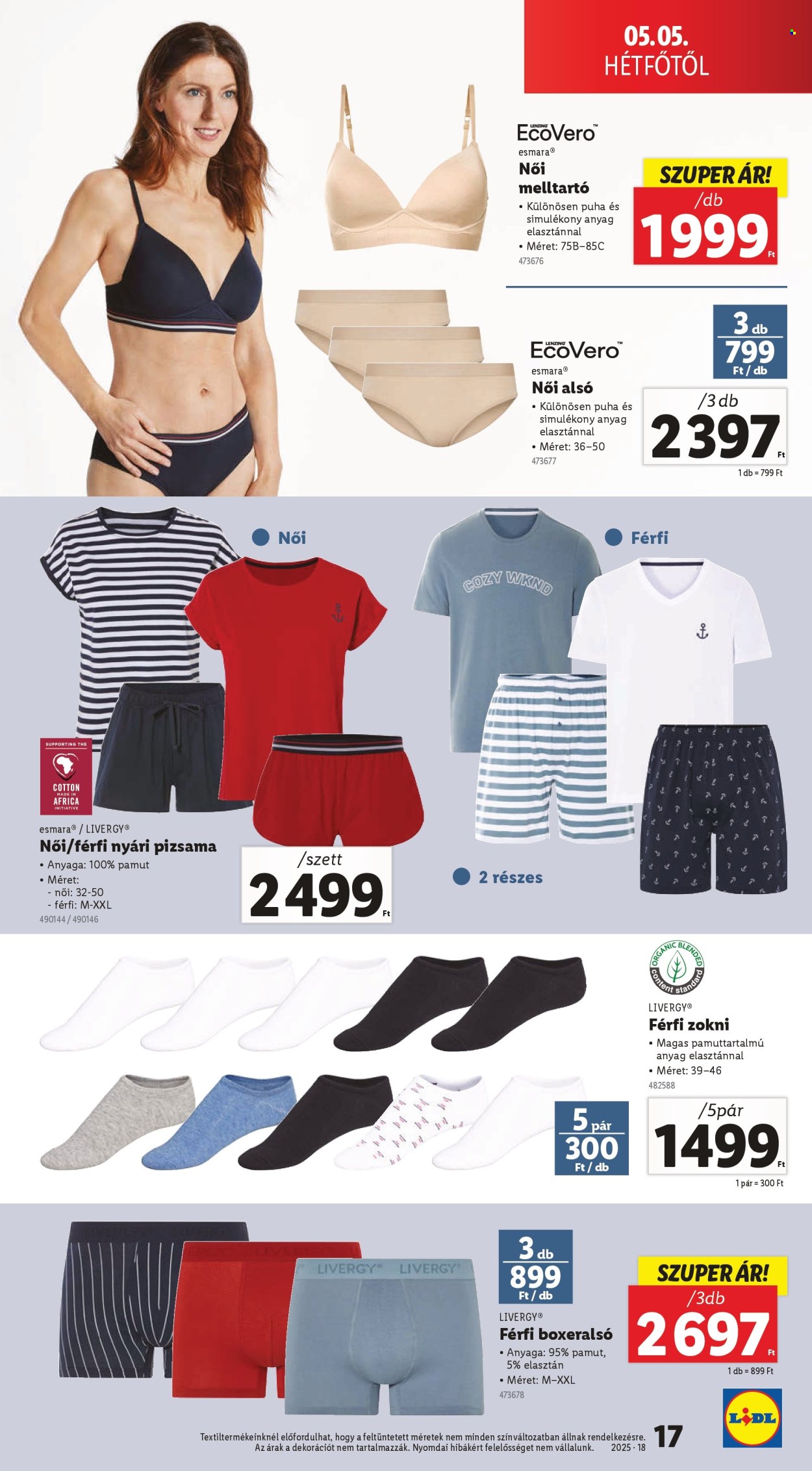Lidl akciós újságok - 2025.04.30 - 2025.05.07. Oldal 17