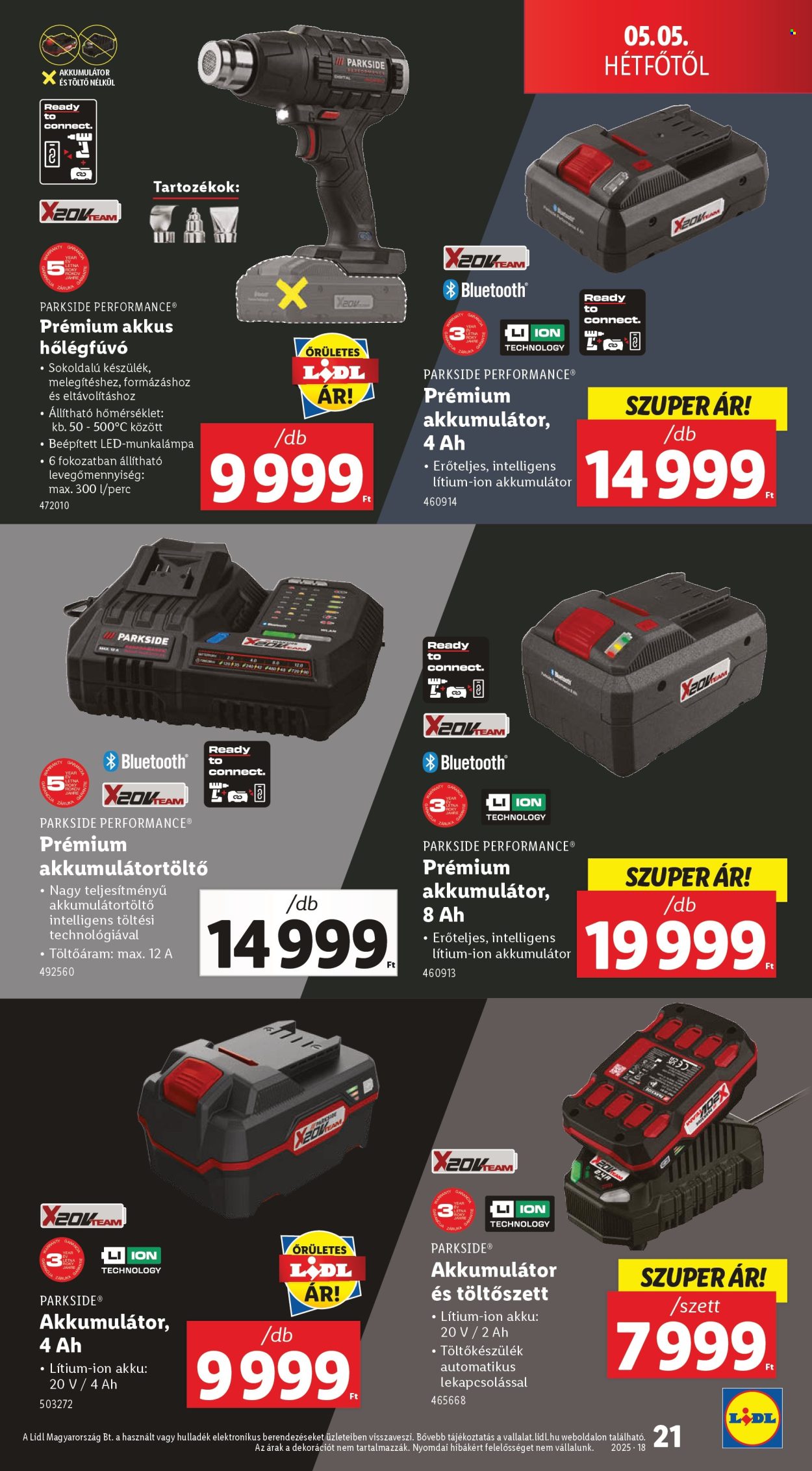 Lidl akciós újságok - 2025.04.30 - 2025.05.07. Oldal 21