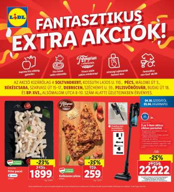 Újság Lidl - 2025.04.30 - 2025.05.04.