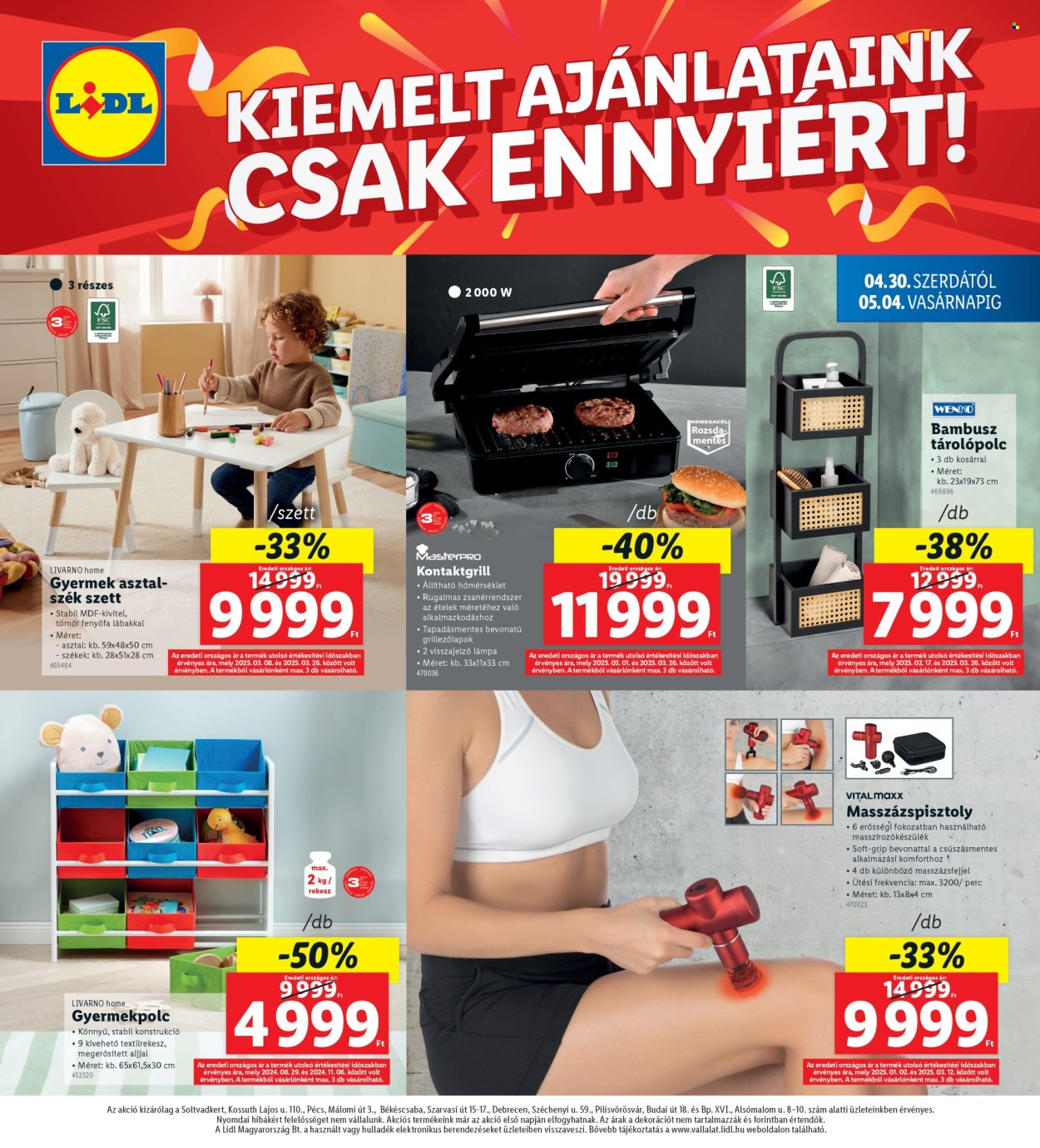 Lidl akciós újságok - 2025.04.30 - 2025.05.04. Oldal 4