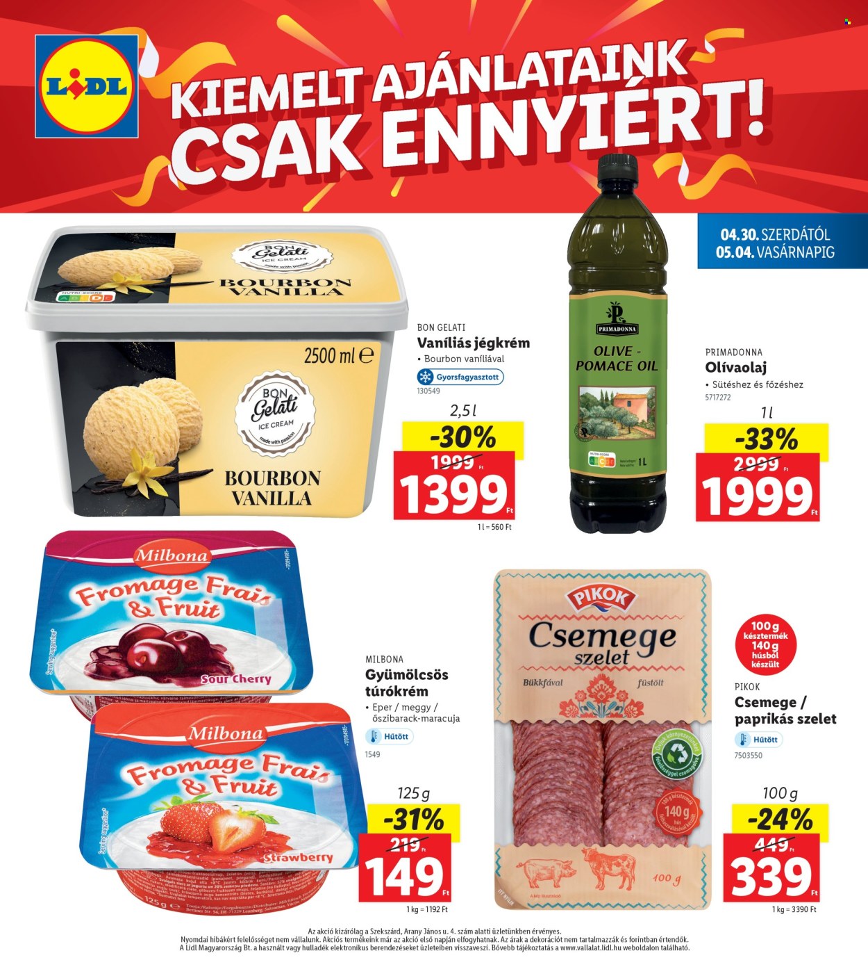 Lidl akciós újságok - 2025.04.30 - 2025.05.04. Oldal 4