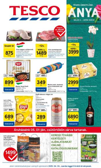 Újság TESCO - 2025.04.30 - 2025.05.06.