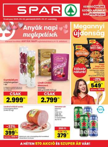 Újság SPAR - 2025.05.02 - 2025.05.07.