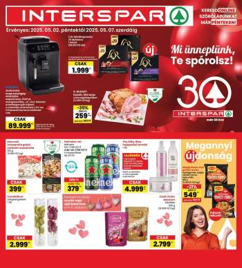 Újság INTERSPAR - 2025.05.02 - 2025.05.07.