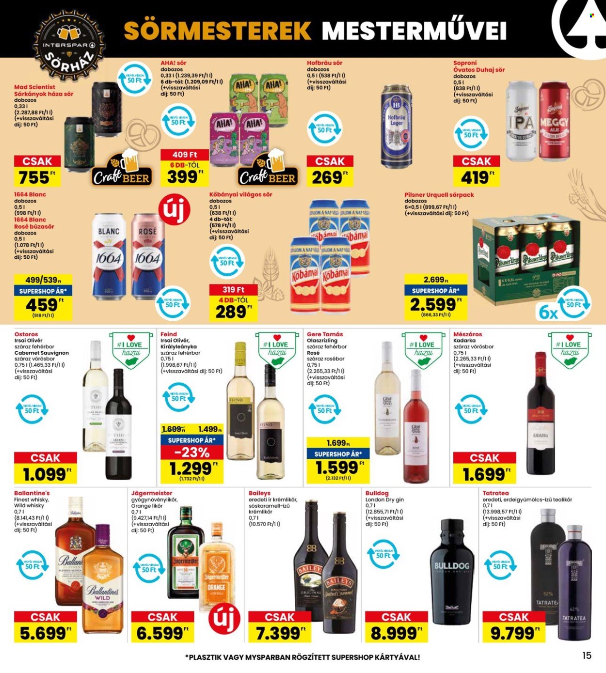 INTERSPAR akciós újságok - 2025.05.02 - 2025.05.07. Oldal 15