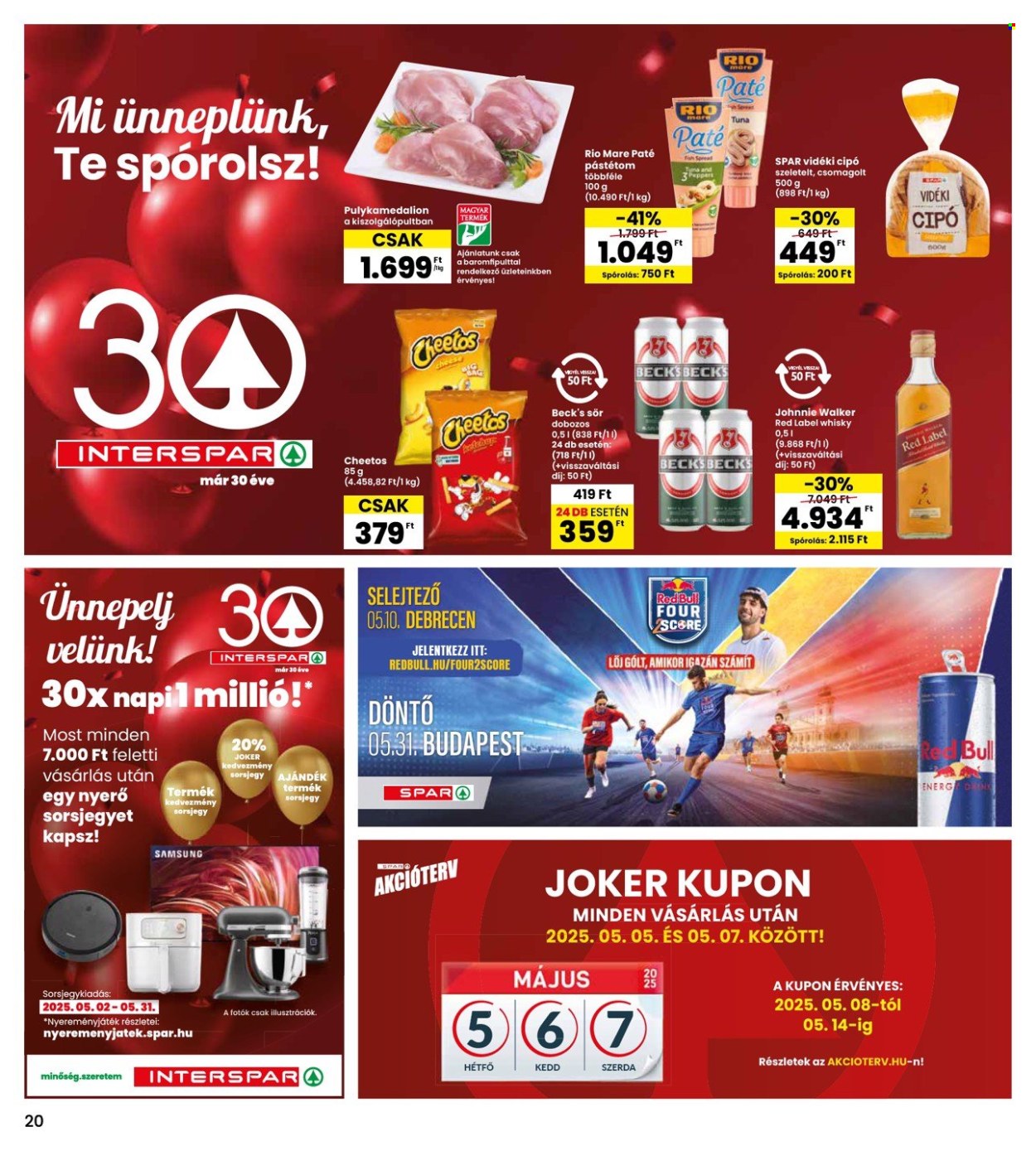 INTERSPAR akciós újságok - 2025.05.02 - 2025.05.07. Oldal 20