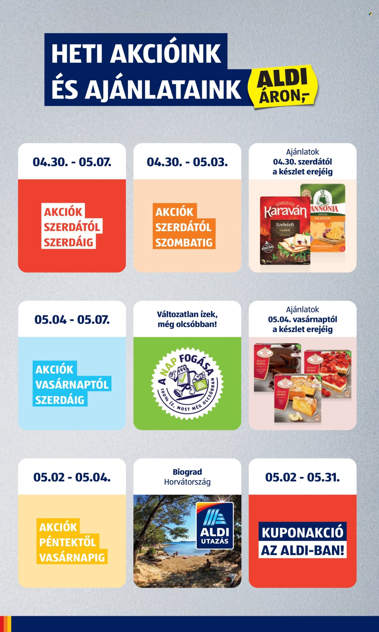 Aldi akciós újságok - 2025.04.30 - 2025.05.07. Oldal 2