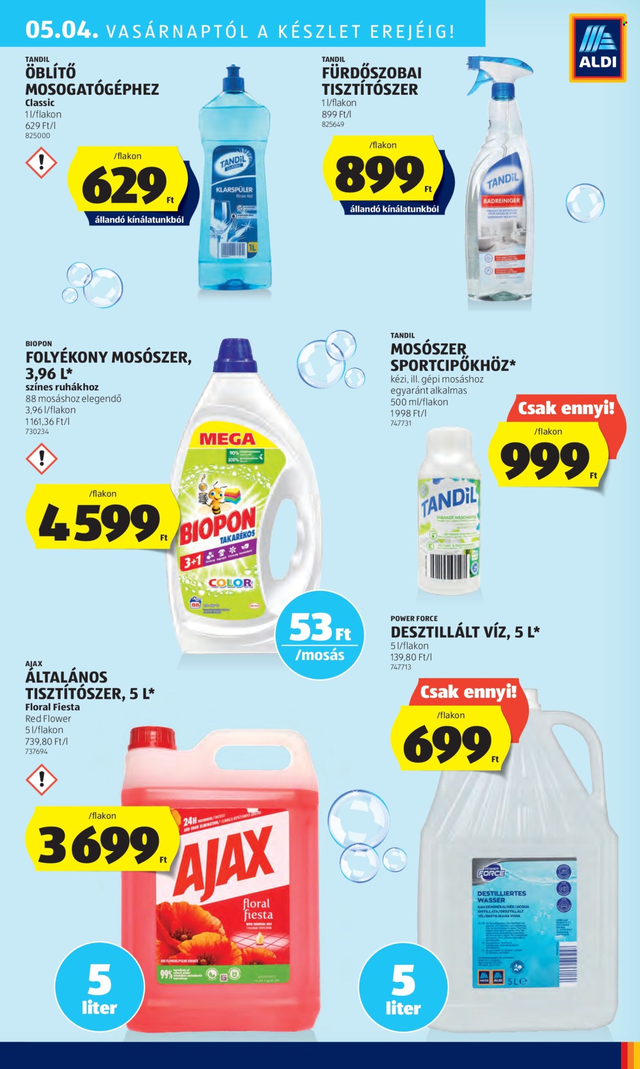 Aldi akciós újságok - 2025.04.30 - 2025.05.07. Oldal 39