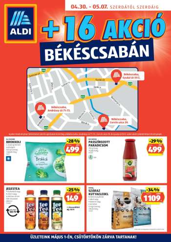 Újság Aldi - 2025.04.30 - 2025.05.07.