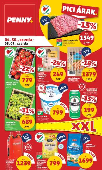 Újság Penny Market - 2025.04.30 - 2025.05.07.