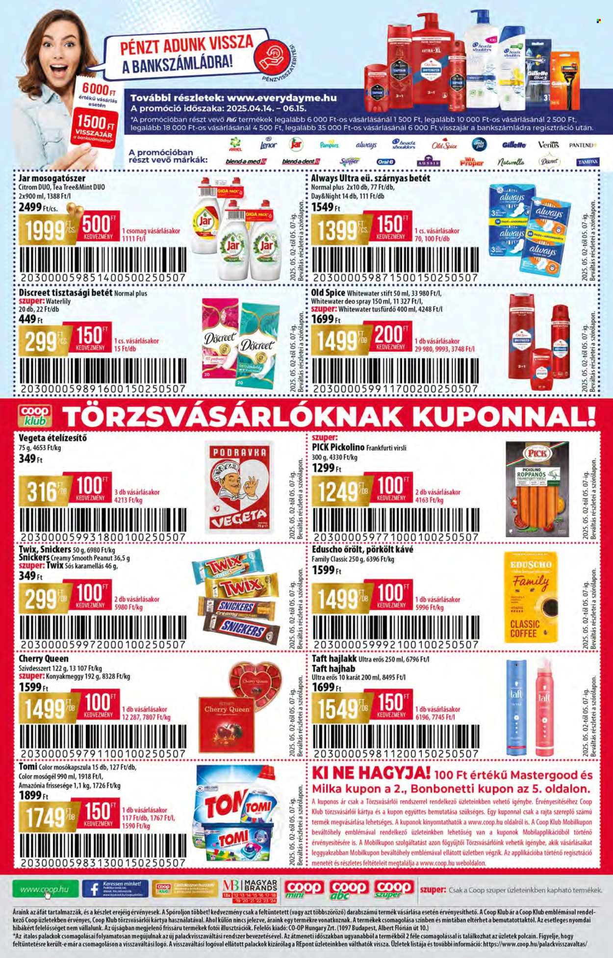 Coop akciós újságok - 2025.05.02 - 2025.05.07. Oldal 8