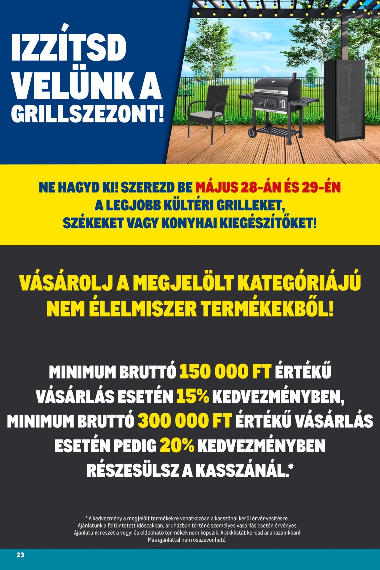Metro akciós újságok - 2025.05.02 - 2025.05.31. Oldal 23