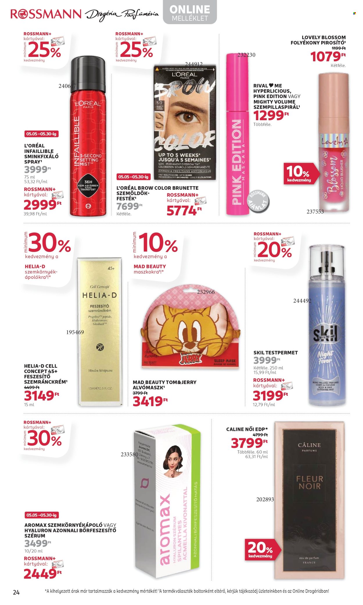 Rossmann akciós újságok - 2025.05.05 - 2025.05.16. Oldal 26