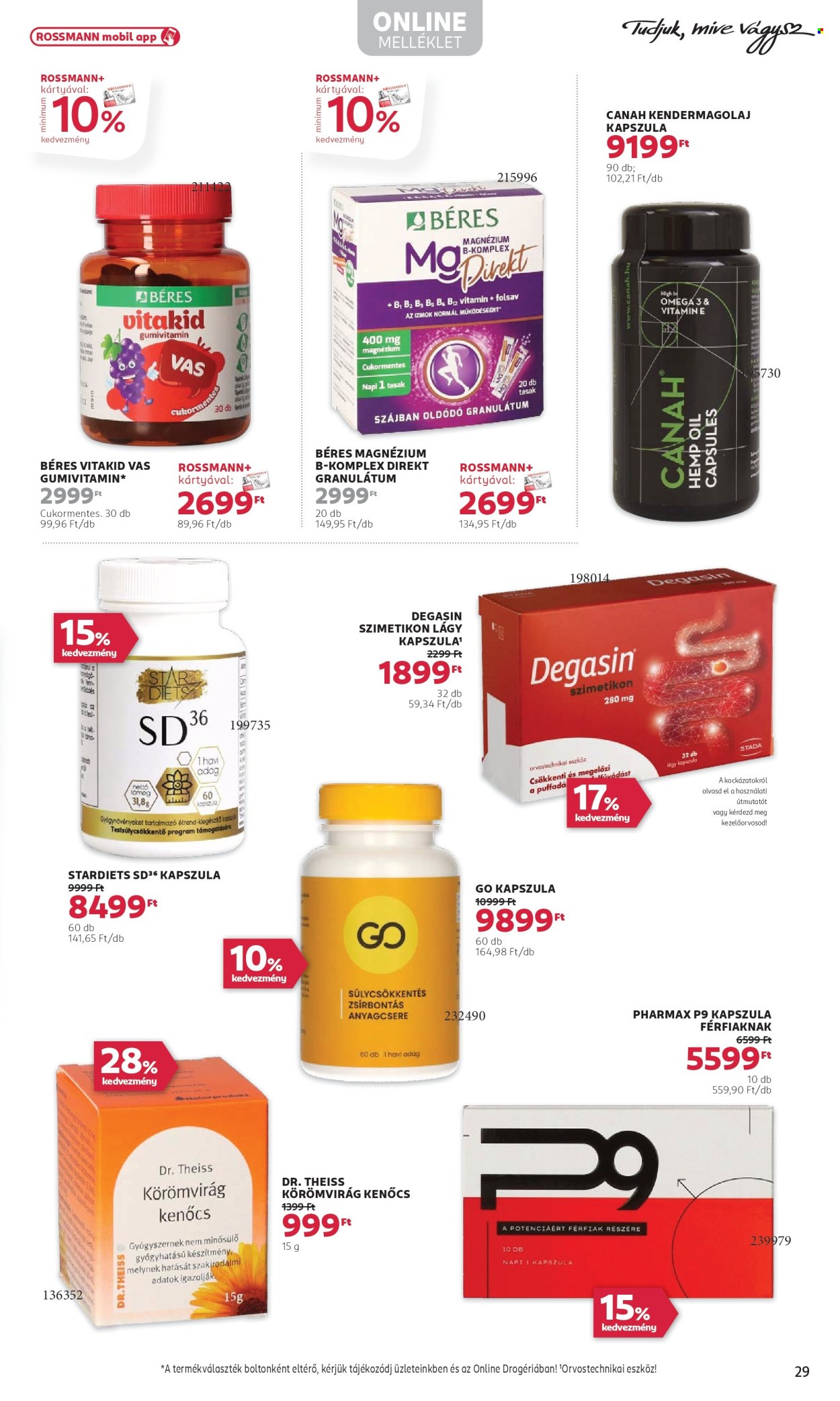 Rossmann akciós újságok - 2025.05.05 - 2025.05.16. Oldal 31