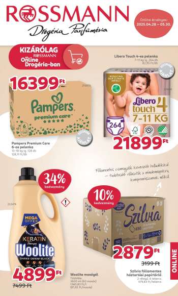 Újság Rossmann - 2025.04.28 - 2025.05.30.