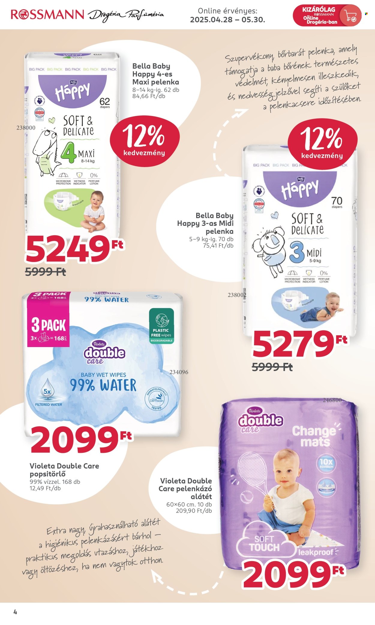 Rossmann akciós újságok. Oldal 4