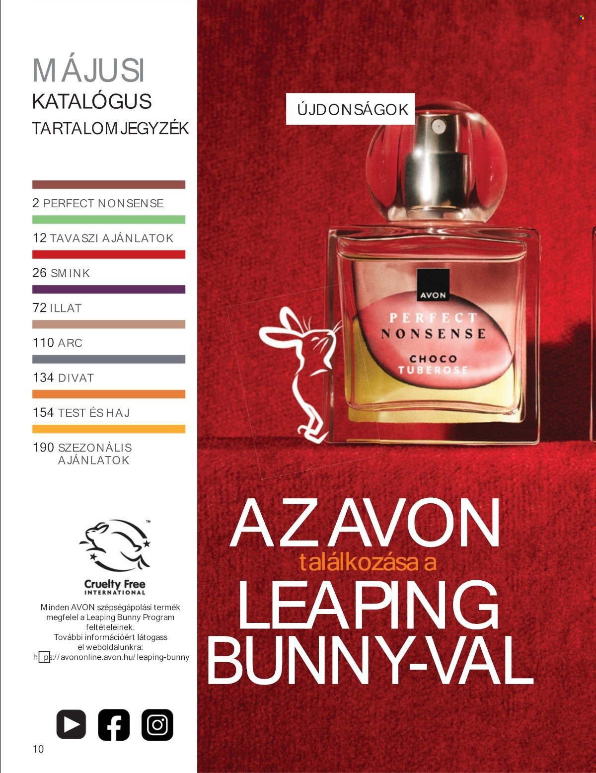 Avon akciós újságok - 2025.05.01 - 2025.05.31. Oldal 10