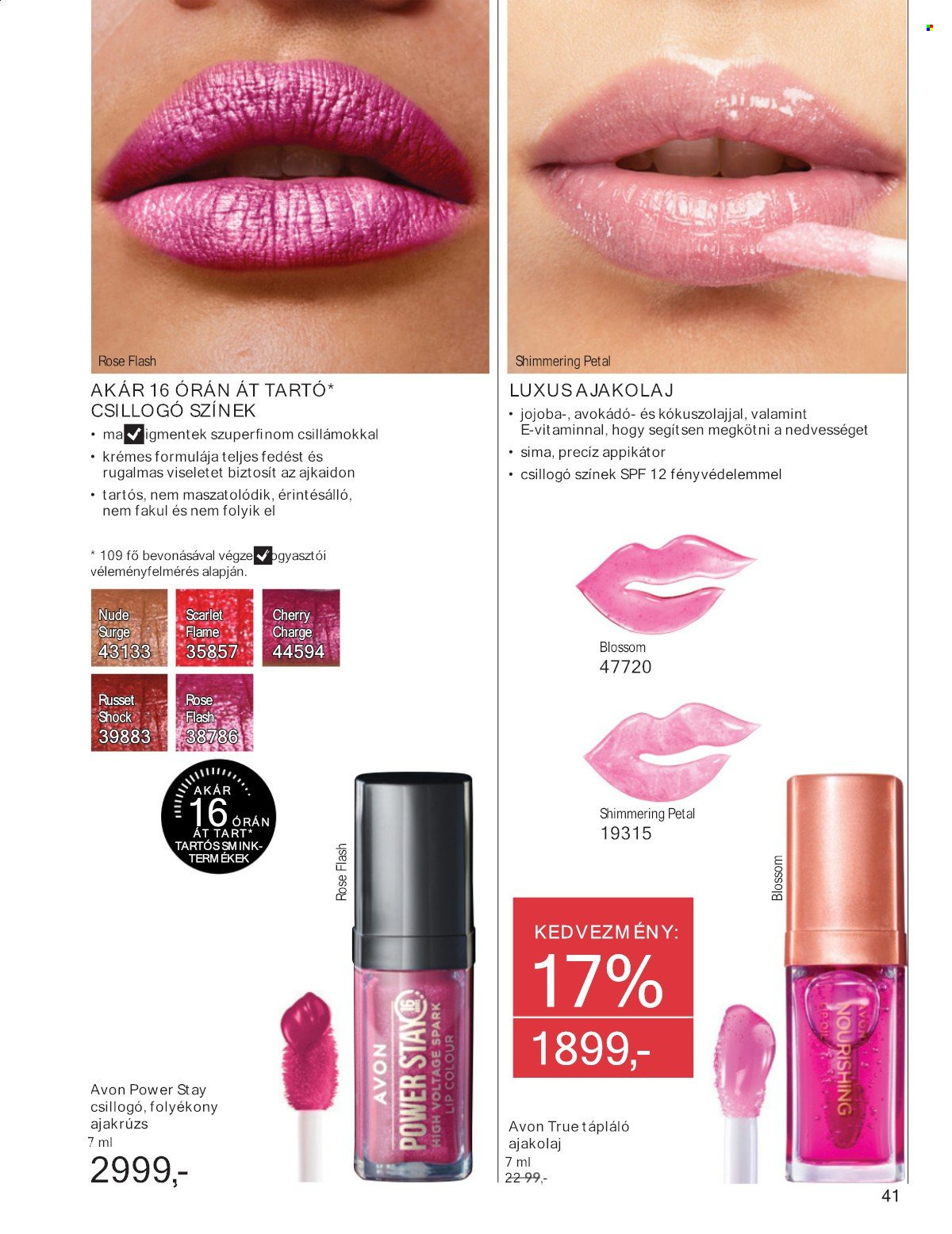 Avon akciós újságok - 2025.05.01 - 2025.05.31. Oldal 41