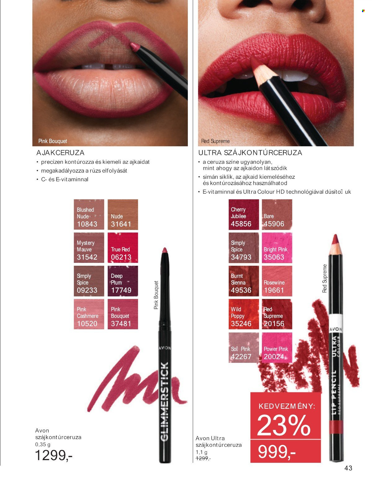 Avon akciós újságok - 2025.05.01 - 2025.05.31. Oldal 43