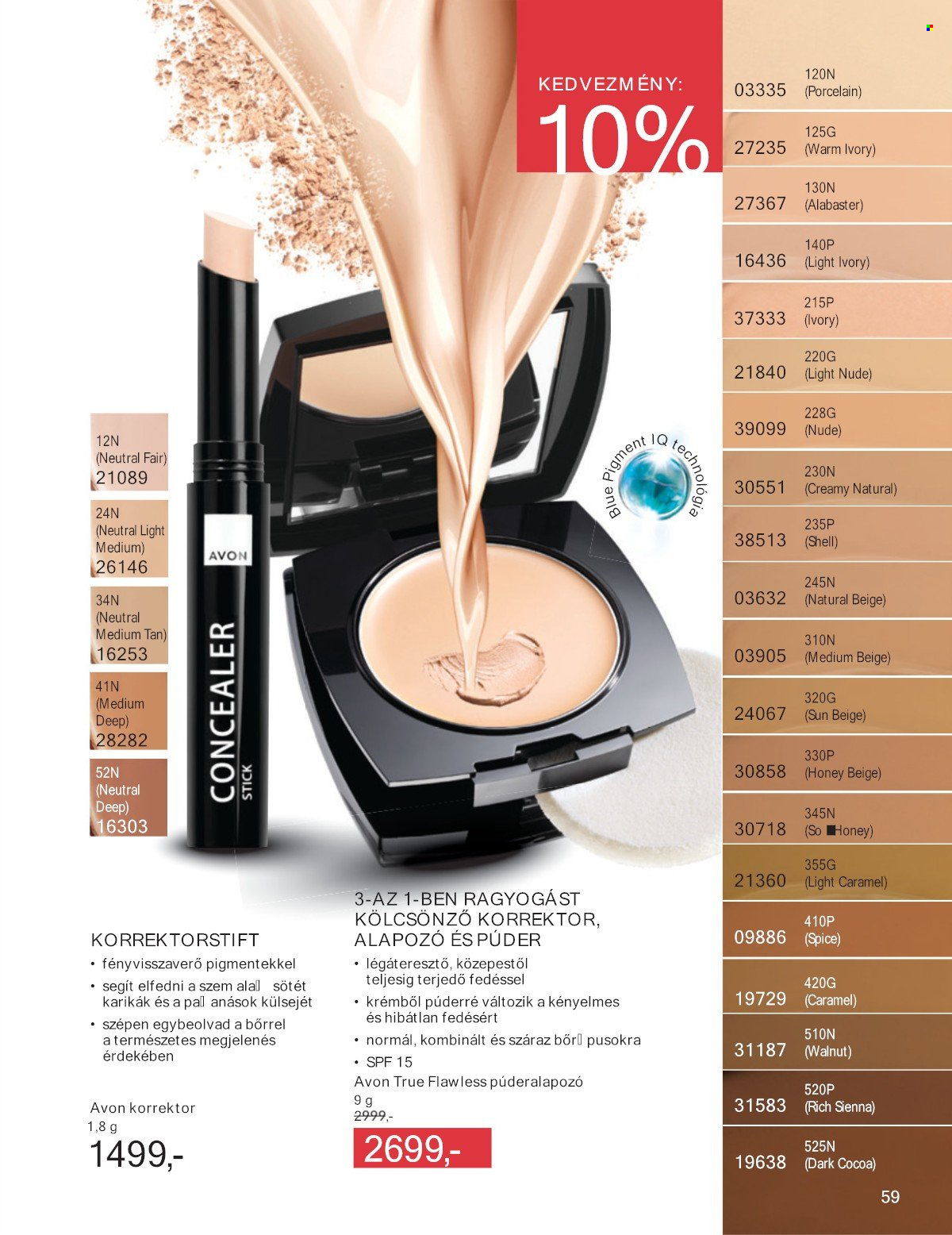 Avon akciós újságok - 2025.05.01 - 2025.05.31. Oldal 59