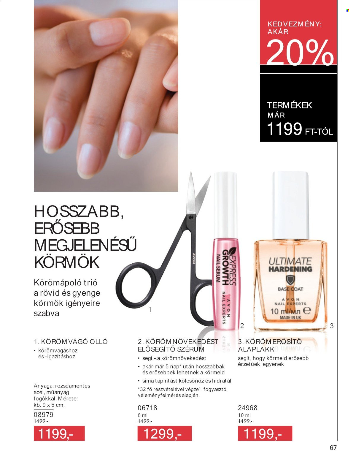 Avon akciós újságok - 2025.05.01 - 2025.05.31. Oldal 67