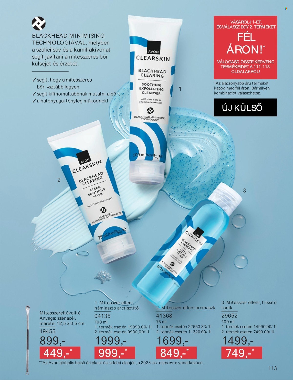 Avon akciós újságok - 2025.05.01 - 2025.05.31. Oldal 113