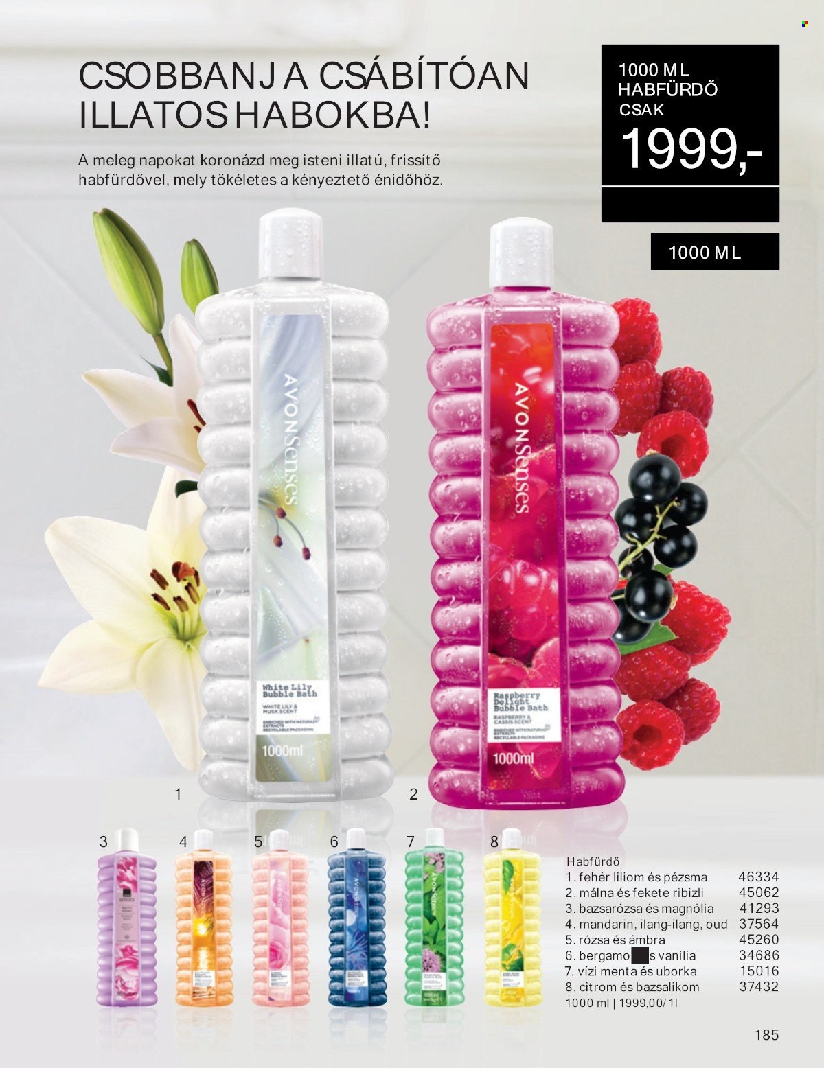 Avon akciós újságok - 2025.05.01 - 2025.05.31. Oldal 185
