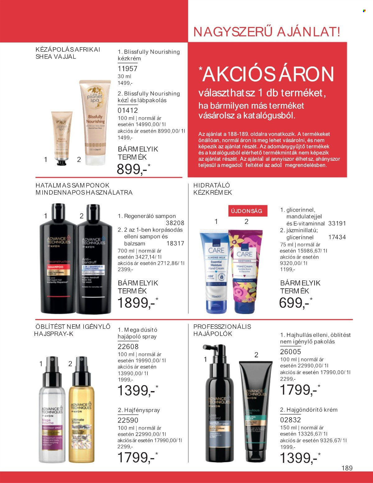 Avon akciós újságok - 2025.05.01 - 2025.05.31. Oldal 189