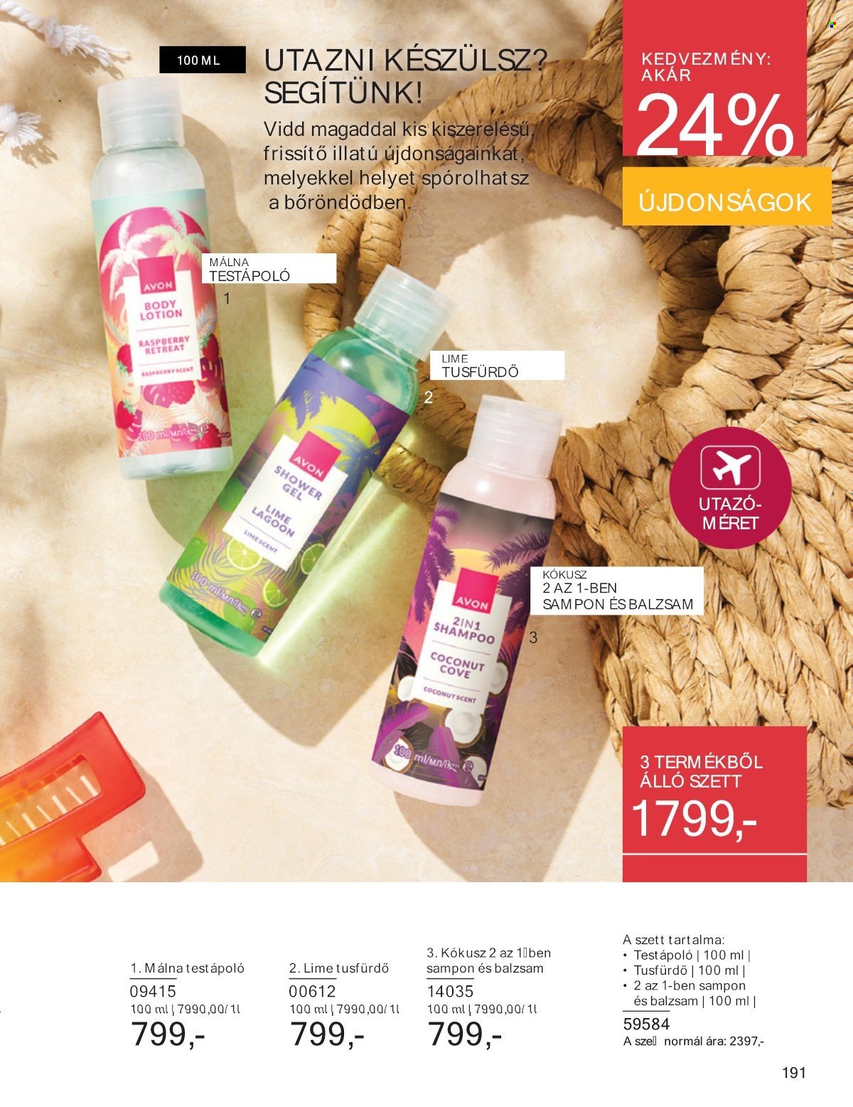 Avon akciós újságok - 2025.05.01 - 2025.05.31. Oldal 191