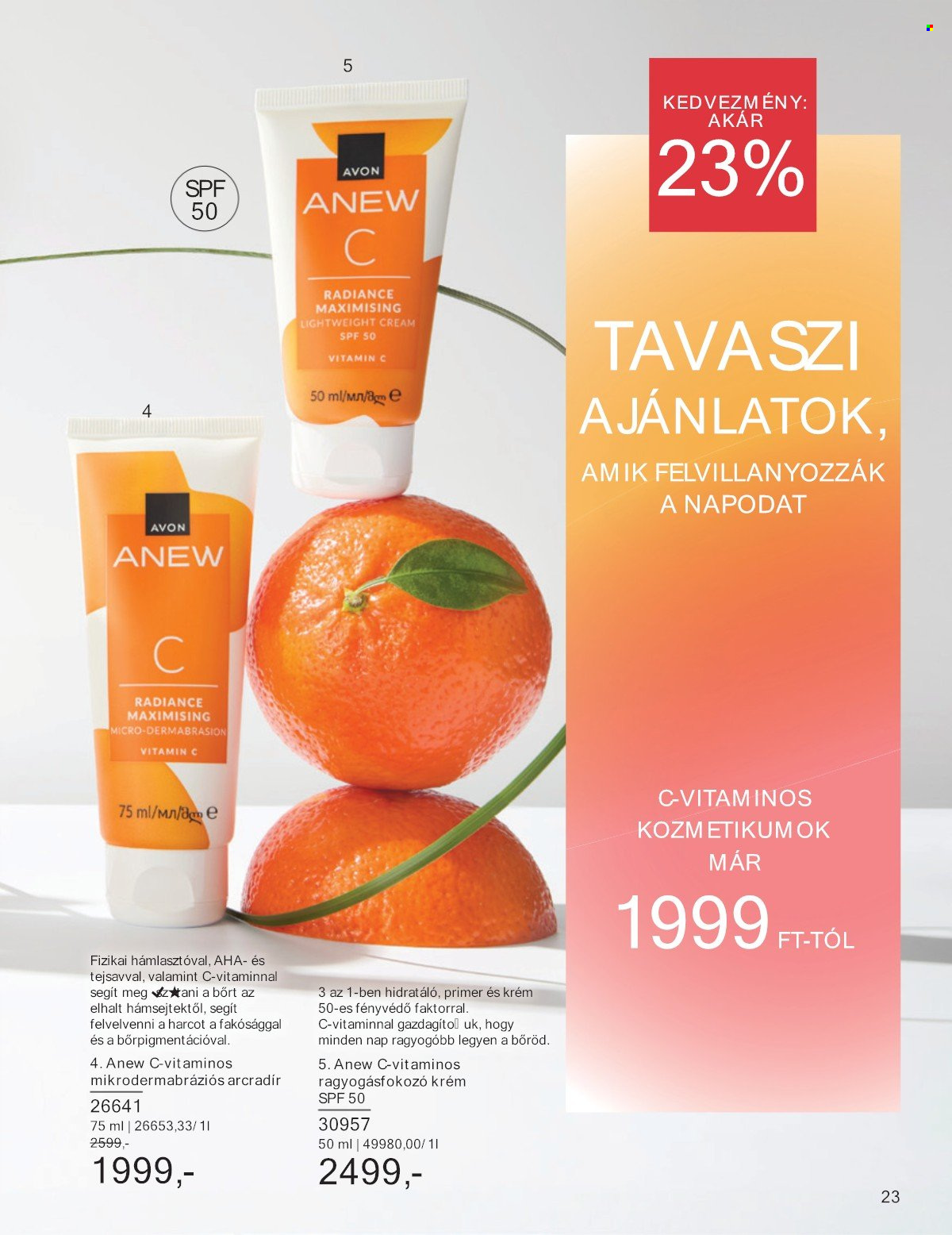 Avon akciós újságok - 2025.05.01 - 2025.05.31. Oldal 15