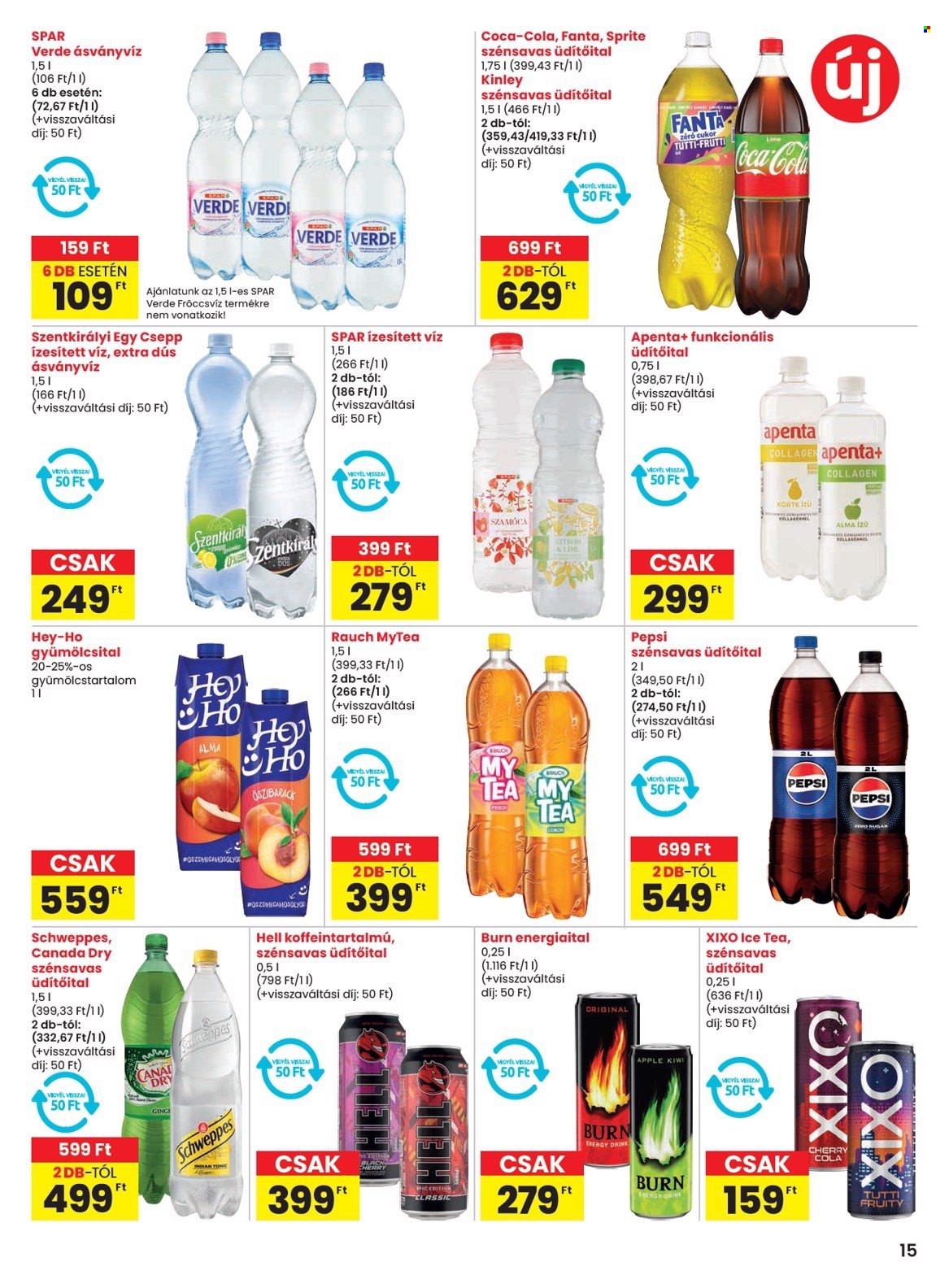 SPAR akciós újságok - 2025.05.08 - 2025.05.14. Oldal 15