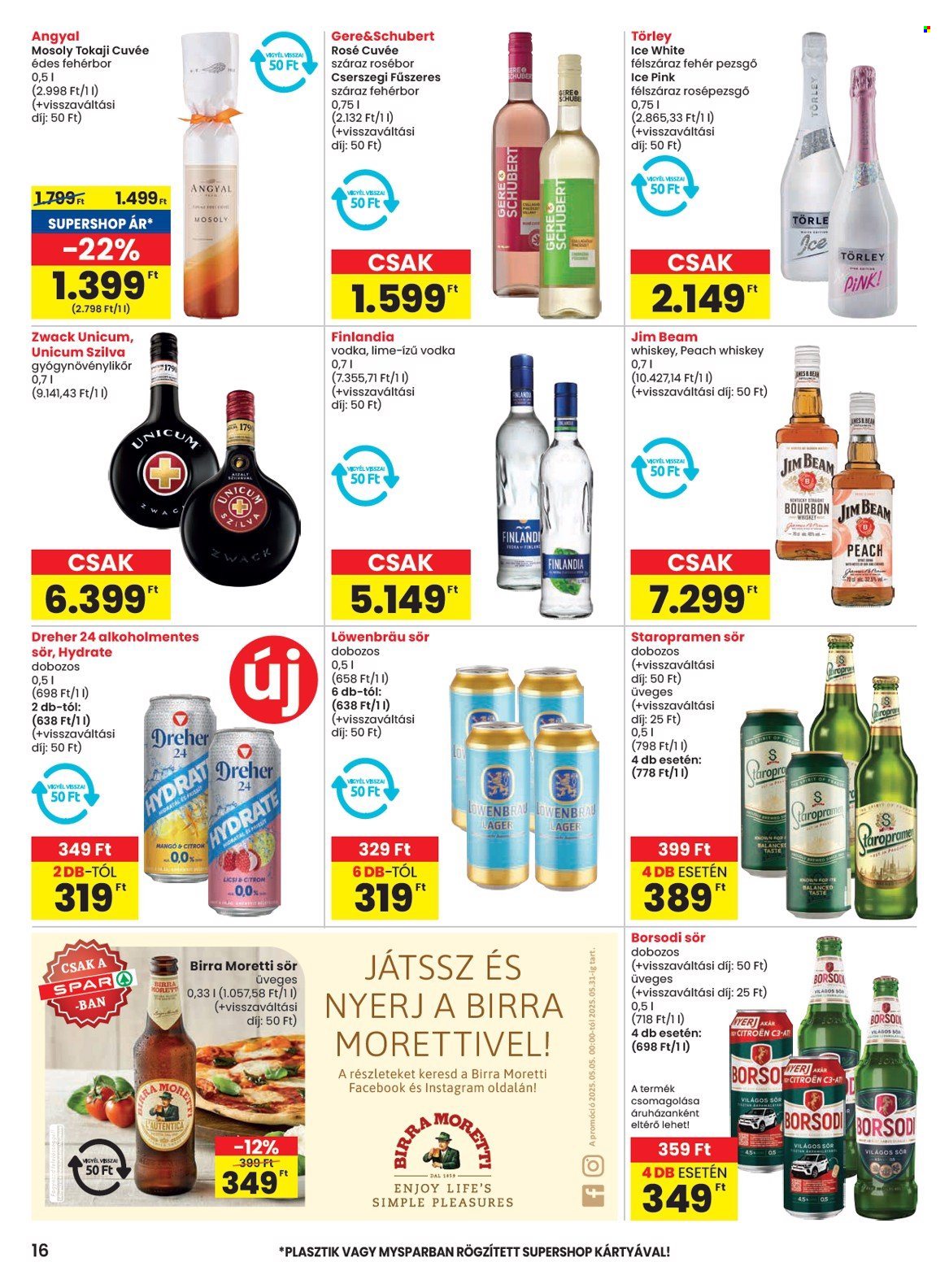SPAR akciós újságok - 2025.05.08 - 2025.05.14. Oldal 16