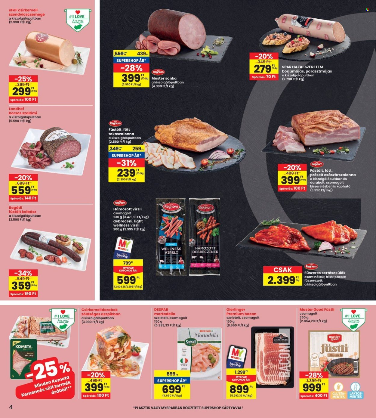 INTERSPAR akciós újságok - 2025.05.08 - 2025.05.14. Oldal 4