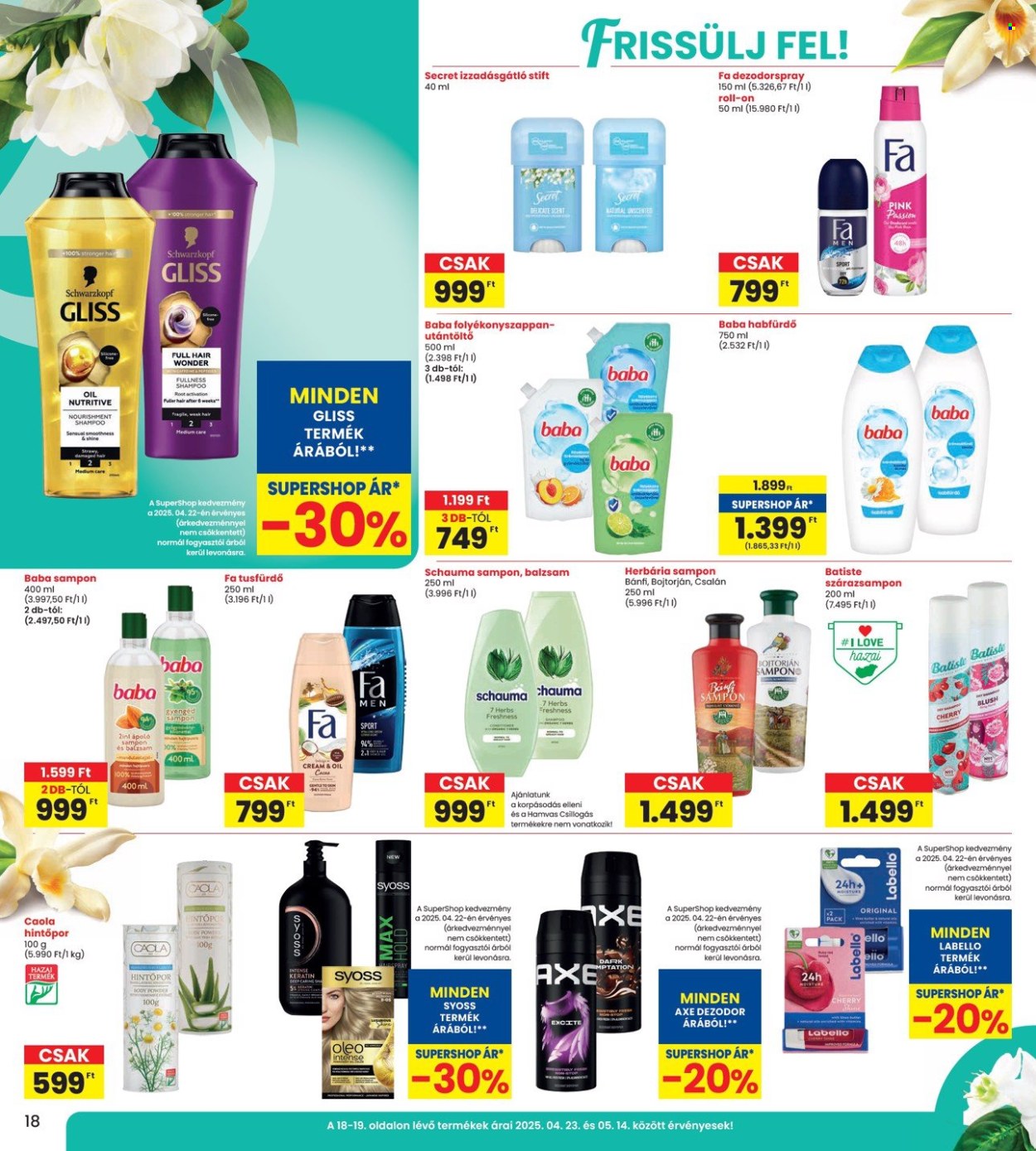 INTERSPAR akciós újságok - 2025.05.08 - 2025.05.14. Oldal 18