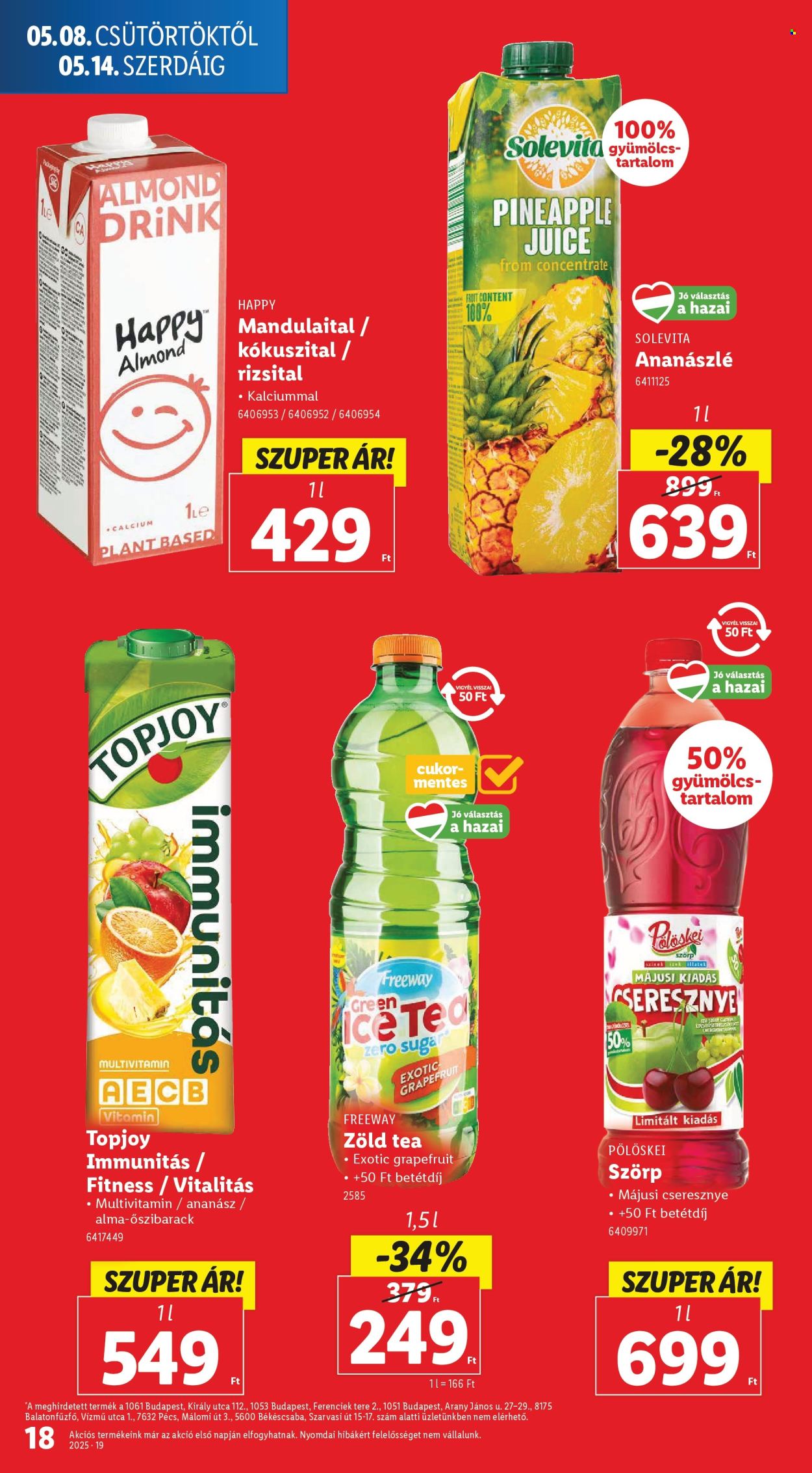 Lidl akciós újságok - 2025.05.08 - 2025.05.14. Oldal 16