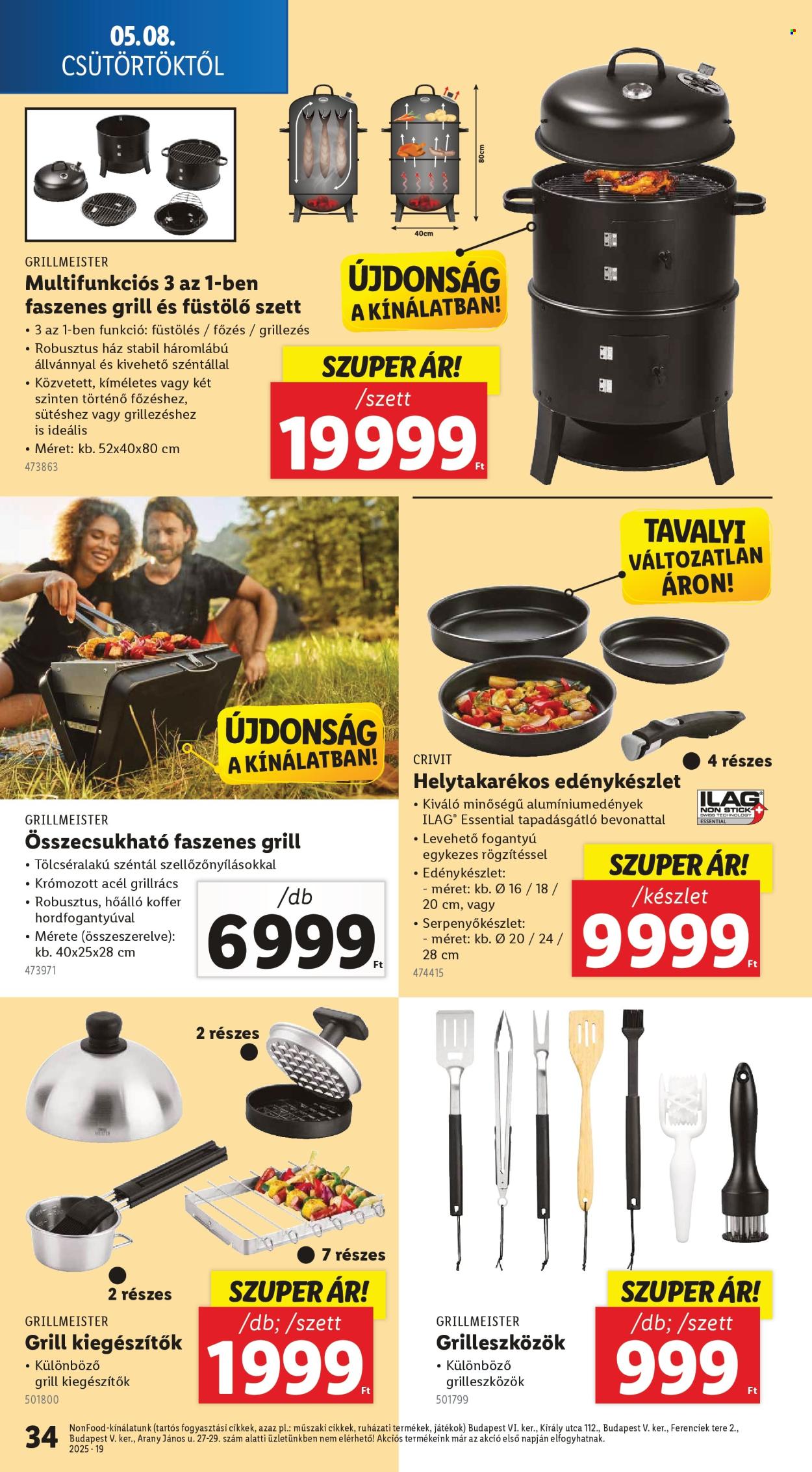 Lidl akciós újságok - 2025.05.08 - 2025.05.14. Oldal 34
