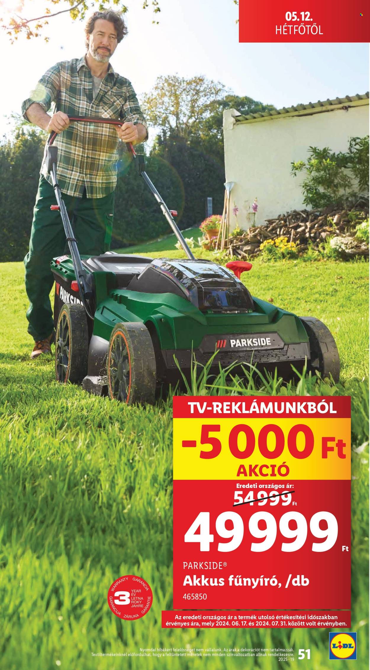 Lidl akciós újságok - 2025.05.08 - 2025.05.14. Oldal 51