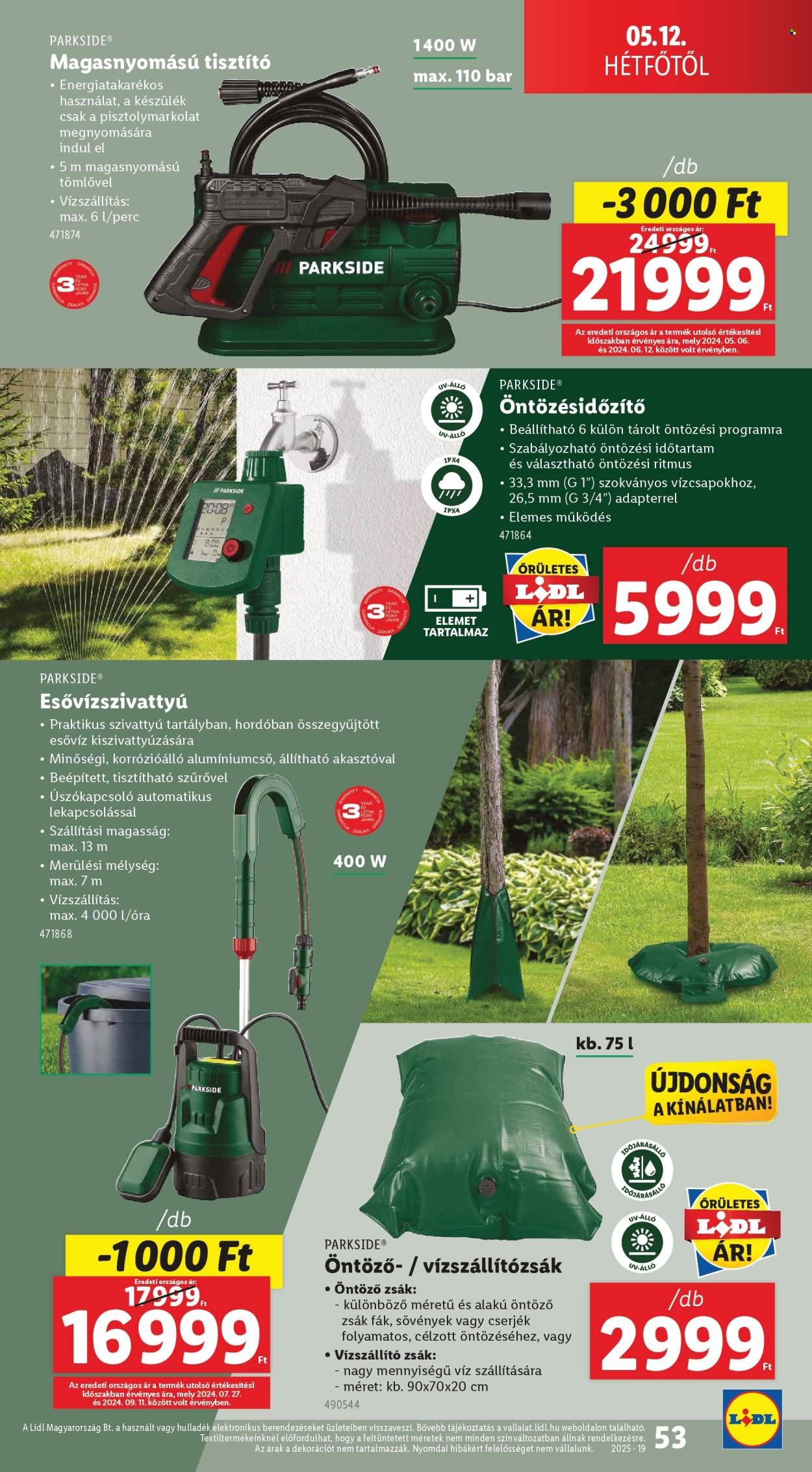 Lidl akciós újságok - 2025.05.08 - 2025.05.14. Oldal 53