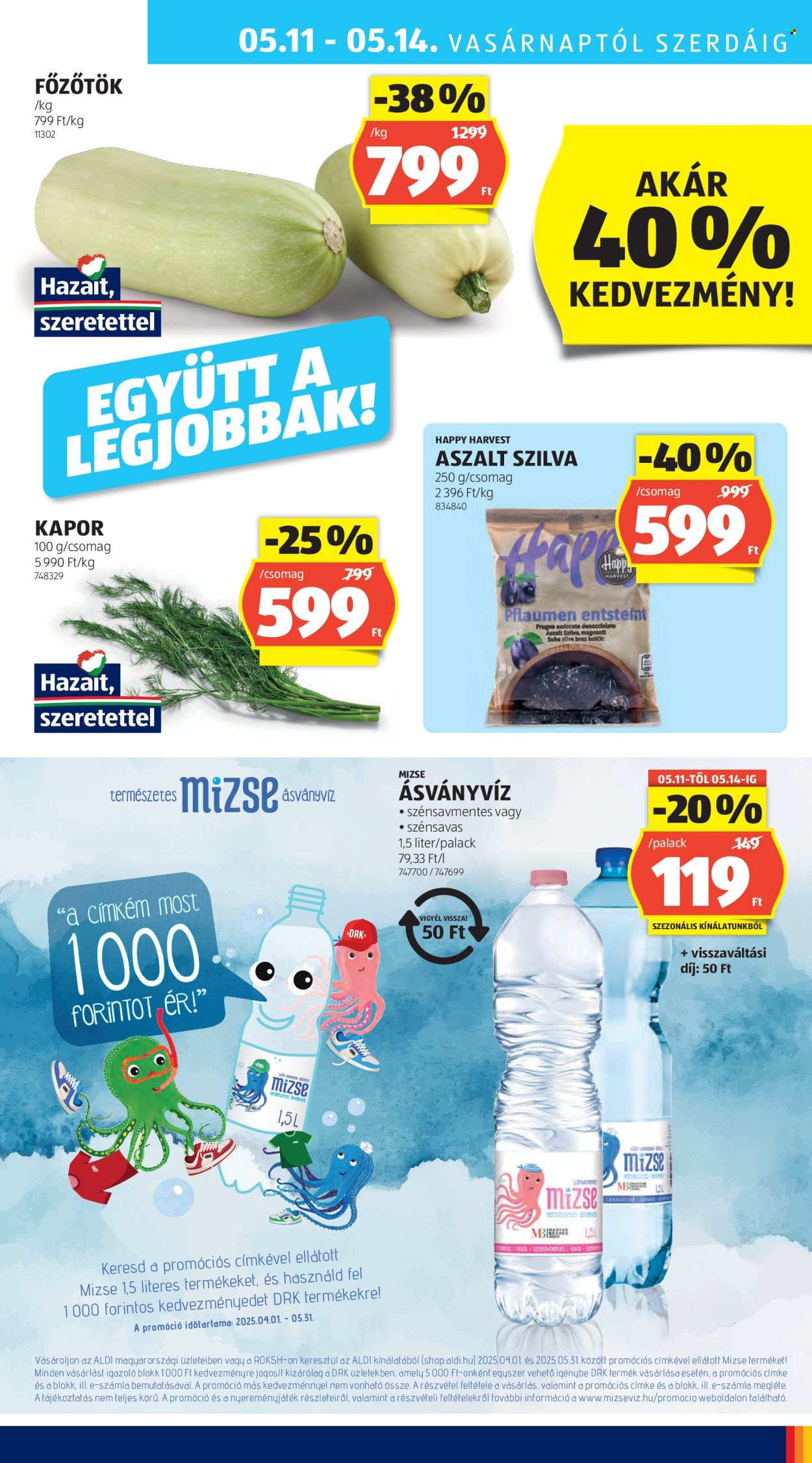 Aldi akciós újságok - 2025.05.08 - 2025.05.14. Oldal 29