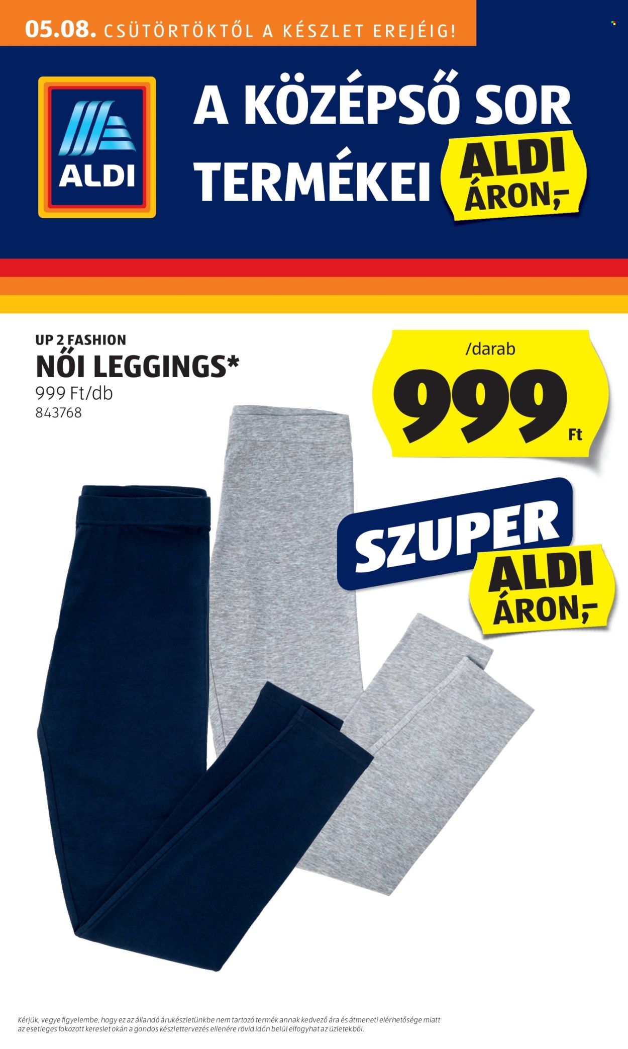 Aldi akciós újságok - 2025.05.08 - 2025.05.14. Oldal 1